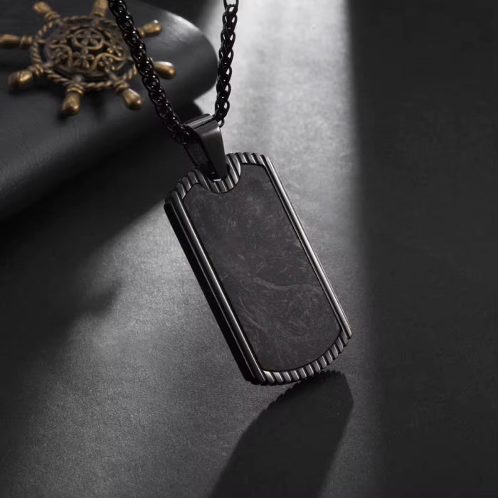 Lant Brooks Exquisite Full Black Tag Carbon Effect