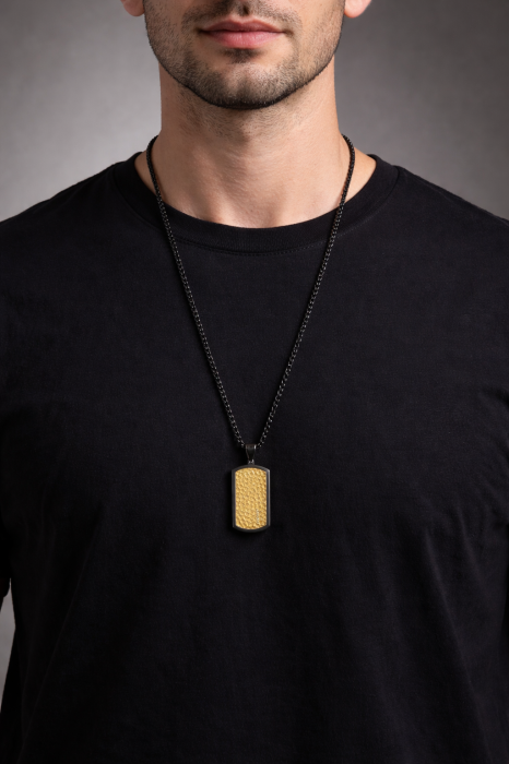 Lant Brooks Exquisite GoldBlack Abstrakt Tag