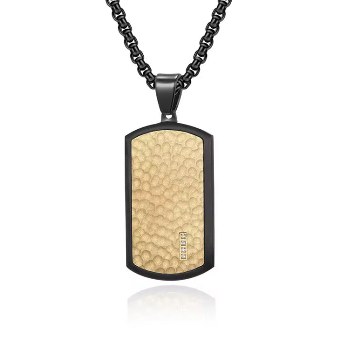 Lant Brooks Exquisite GoldBlack Abstrakt Tag