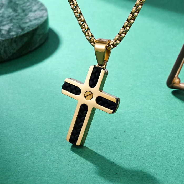 Lant Brooks Exquisite GoldBlack Cross
