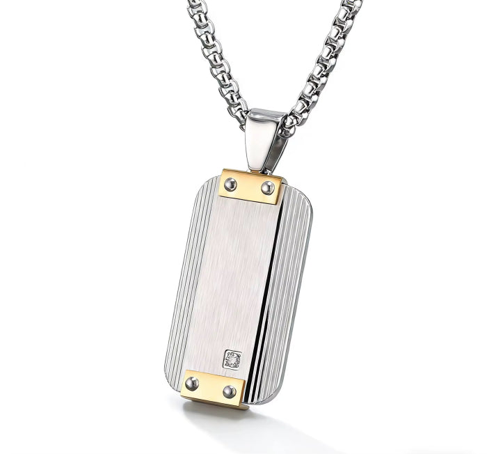 Lant Brooks Exquisite Tag GoldSilver