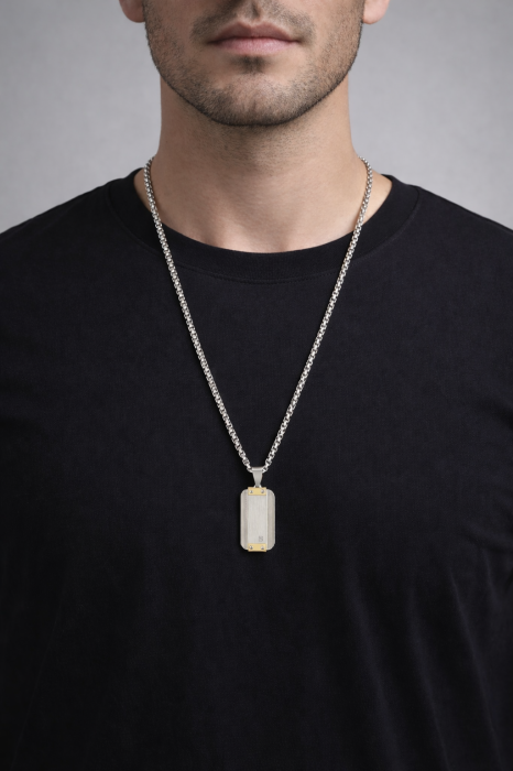 Lant Brooks Exquisite Tag GoldSilver