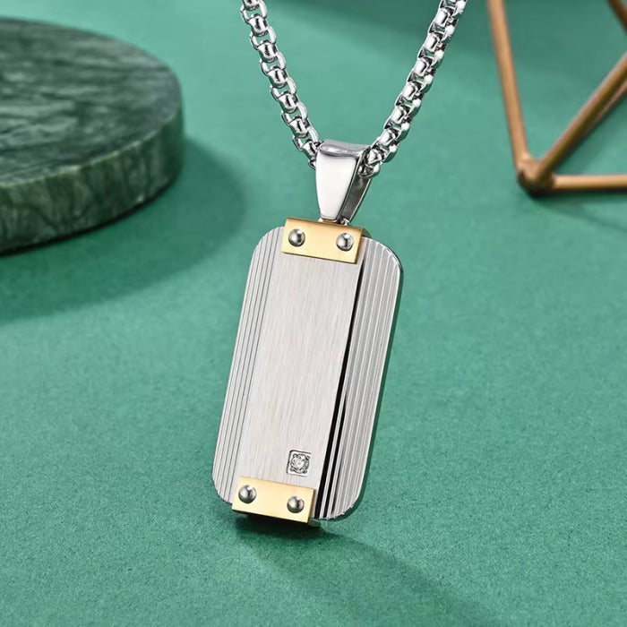 Lant Brooks Exquisite Tag GoldSilver