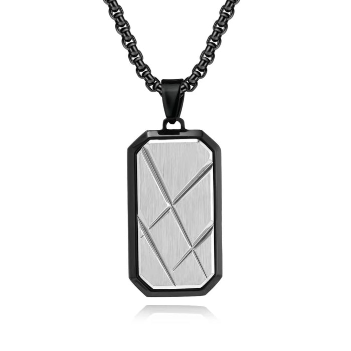 Lant Brooks Exquisite Tag Silver Cut