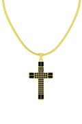 Lant Brooks Gold Cross Unisex 55 CM