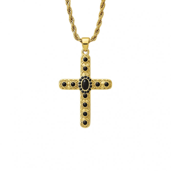 Lant Brooks Gold Exquisite Cross