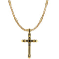 Lant Brooks Gold Gothic Cross