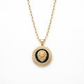 Lant Brooks Gold Lion 14K Plated