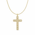 Lant Brooks Gold Tennis Cross 4 CM