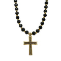 Lant Brooks GoldBlack Diamonds Cross