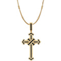 Lant Brooks GoldBlack Exquisite Cross Luxury