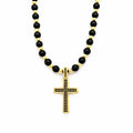 Lant Brooks GoldBlack Exquisite Cross Luxury