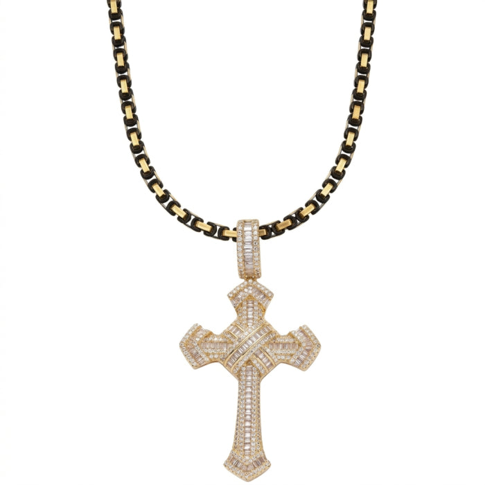 Lant Brooks GoldBlack Luxury Cross