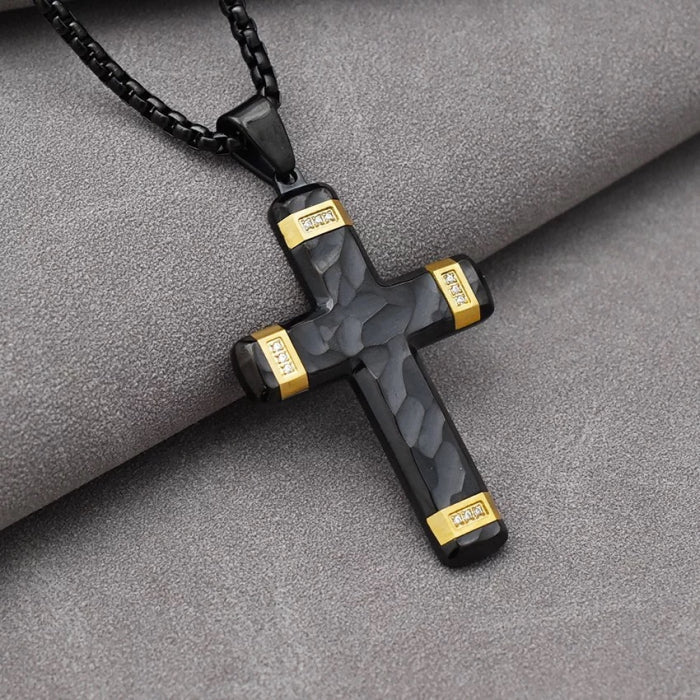 Lant Brooks GoldBlack Luxury Cross