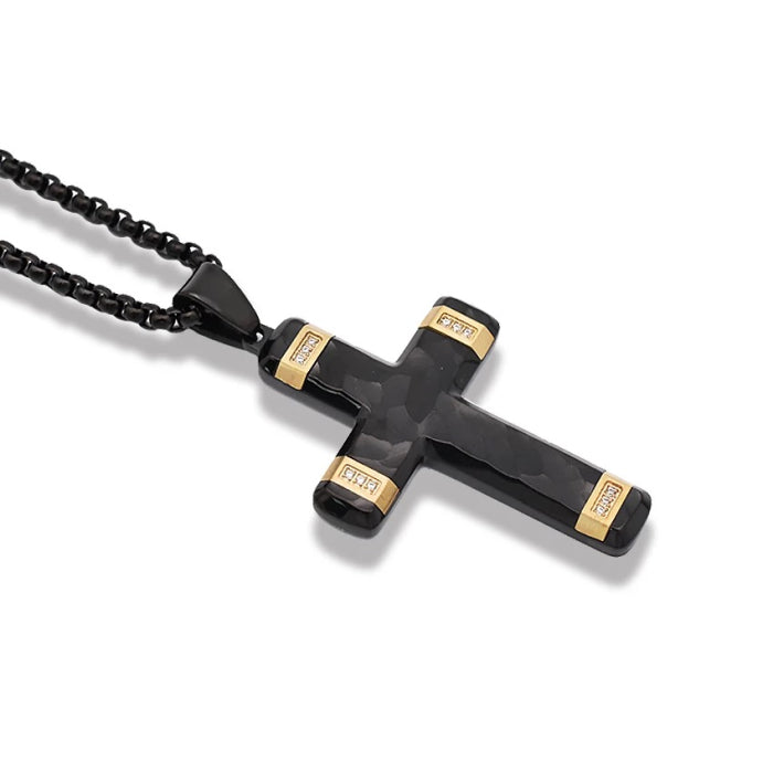 Lant Brooks GoldBlack Luxury Cross