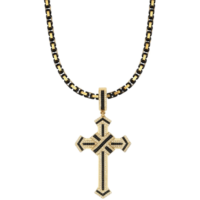 Lant Brooks GoldBlack Luxury Cross