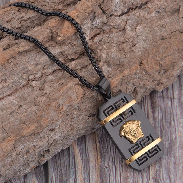 Lant Brooks GoldBlack Luxury Medusa