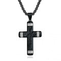 Lant Brooks Luxury Black Abstrakt Cross