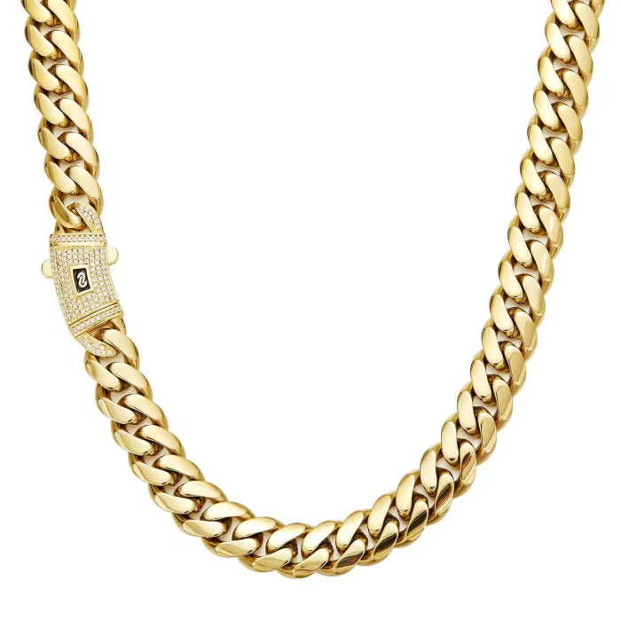 Lant Brooks Monaco Gold 14K Plated 10MM