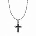 Lant Brooks Small Tennis Cross BlackWhite