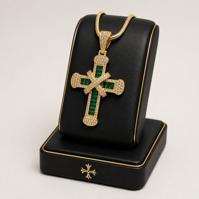 Lant Brooks Snake Tennis Gold FRoyal Cross