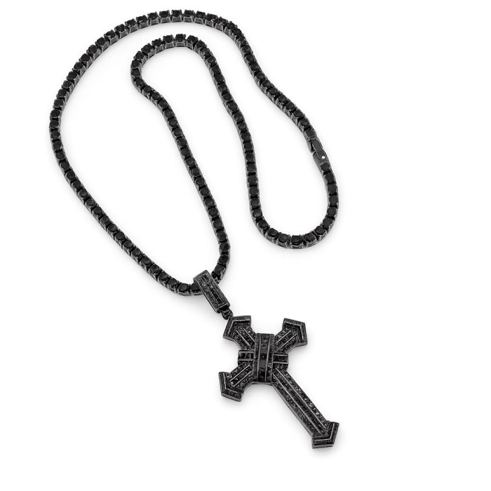 Lant Brooks Tennis Full Black Cross 4 MM