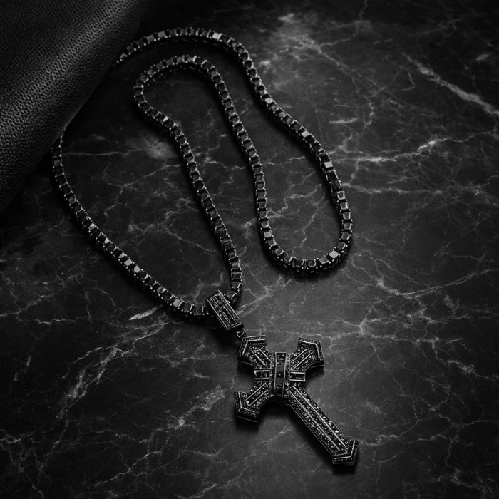 Lant Brooks Tennis Full Black Cross 4 MM