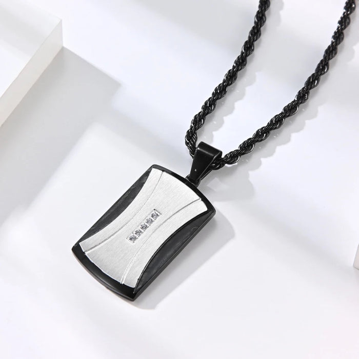 Lant Brooks Zirconium Tag