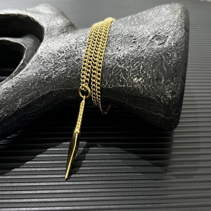 Lant cu pandantiv Brooks Gold Spear