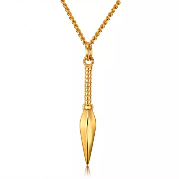 Lant cu pandantiv Brooks Gold Spear
