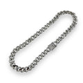 Lant Cuban Silver Diamonds