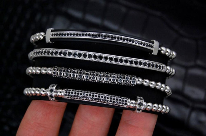 Luxury 4 Masterpiece Silver Bracelets