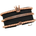 Luxury Set 3 Brooks Rose Gold 14K Bracelets