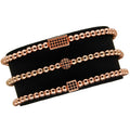 Luxury Set 3 Brooks Rose Gold Bracelets