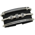 Luxury Set 3 Brooks Silver Bracelets