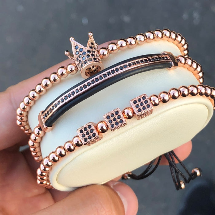Luxury Set 3 Rose Gold 14K Imperator