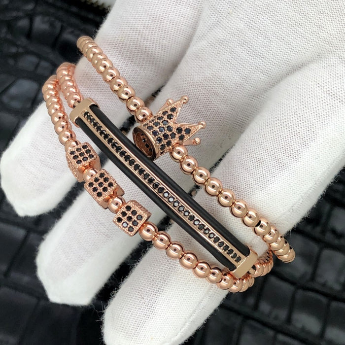 Luxury Set 3 Rose Gold 14K Imperator