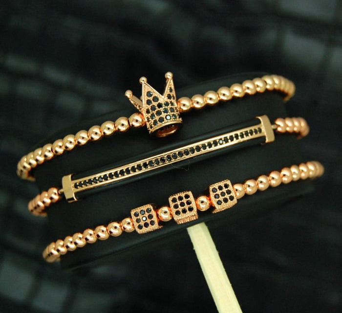 Luxury Set 3 Rose Gold 14K Imperator