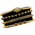 Luxury Set 4 Brooks Gold 14K Bracelets