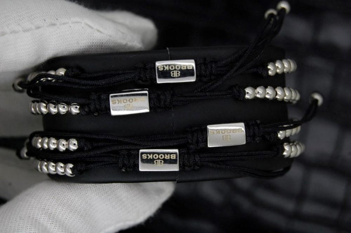 Luxury Set 4 Silver Imperator Brooks Bracelets