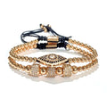 Set 2 Bratari Brooks Rose Gold Eye