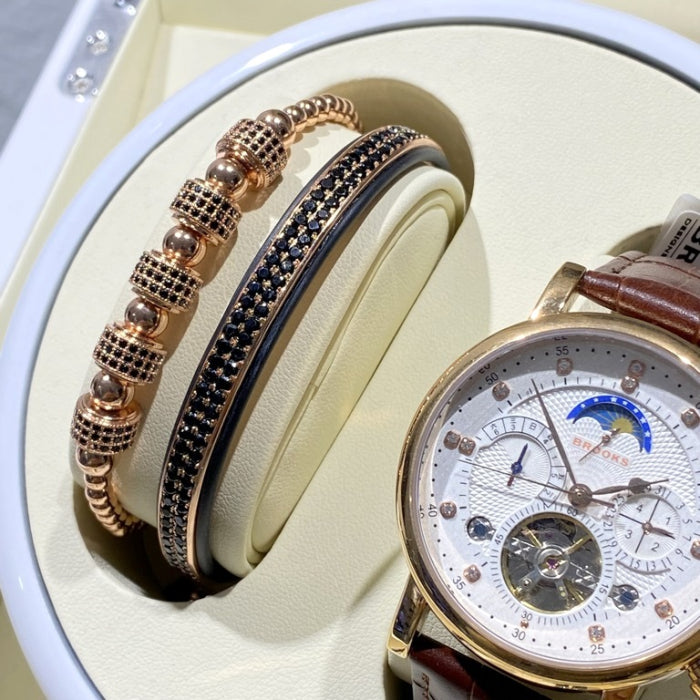 Set 2 Bratari Brooks Rose Gold Manifest