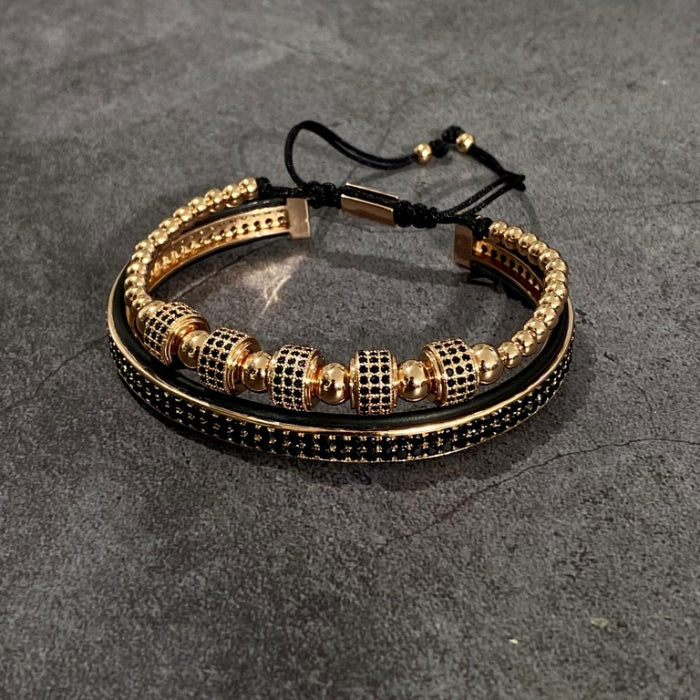 Set 2 Bratari Brooks Rose Gold Manifest