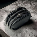 Set 3 Bratari Brooks Full Black Statement