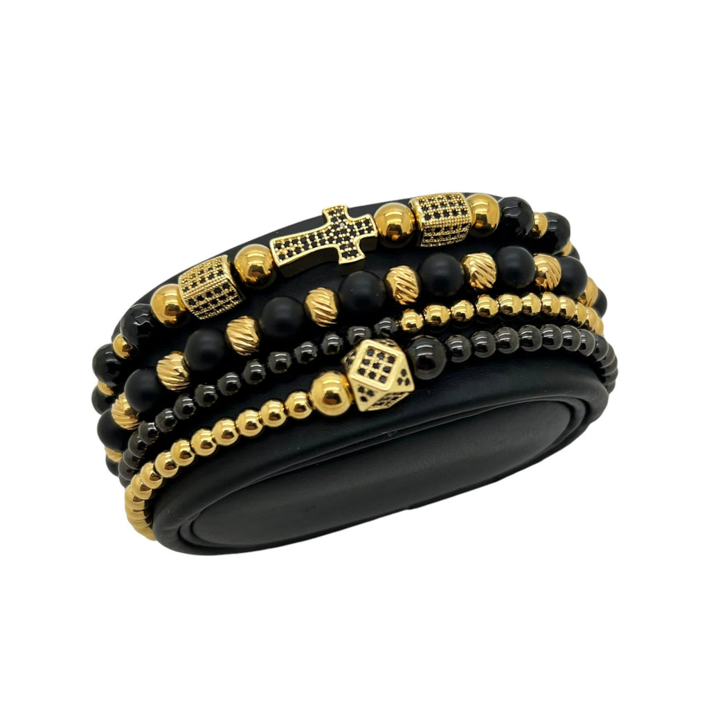Set 4 Bratari Brooks Gold Cross