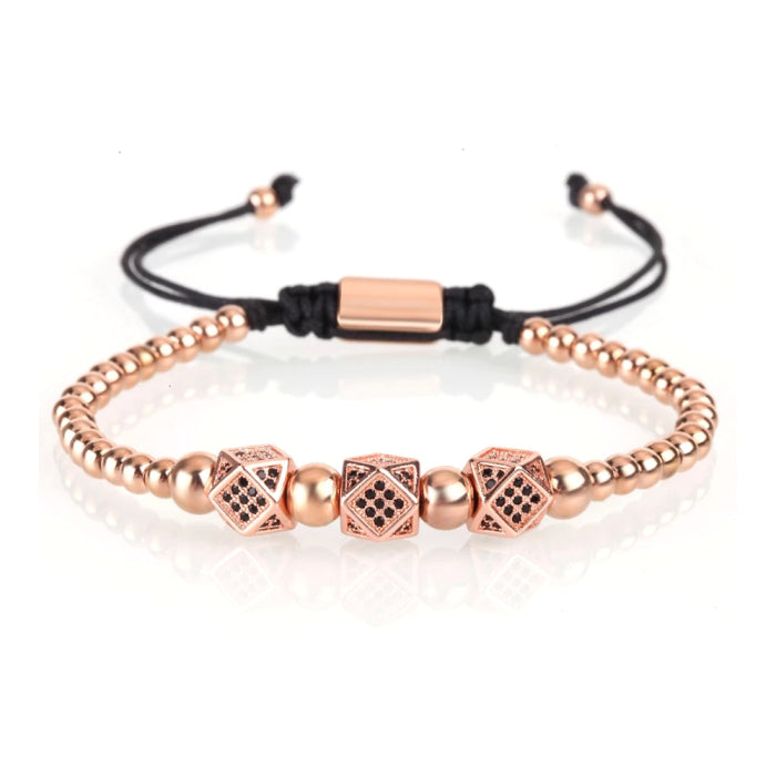 Set 3 Bratari Brooks Rose Gold New Madrigal