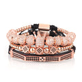 Set 3 Bratari Brooks Rose Gold New Madrigal