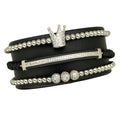 Set 3 Bratari Brooks Silver Royalsfield