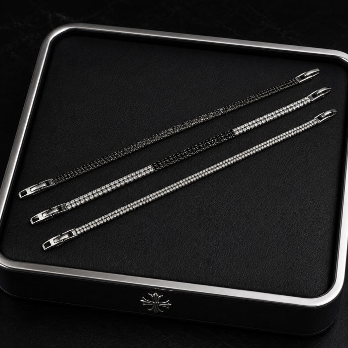 Set 3 Bratari Tennis Duble 5 MM / 19 CM