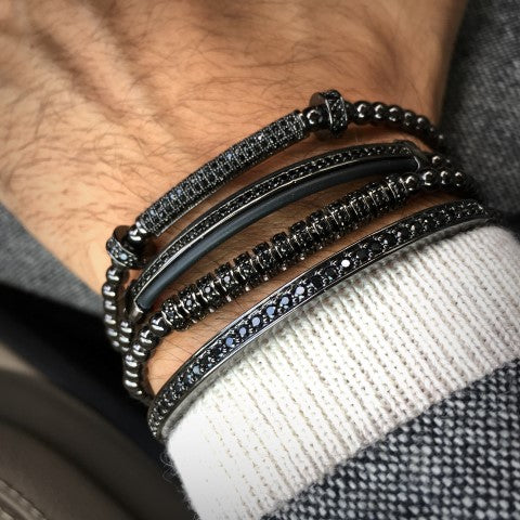 Set 4 Bratari Brooks All Black Ascendent